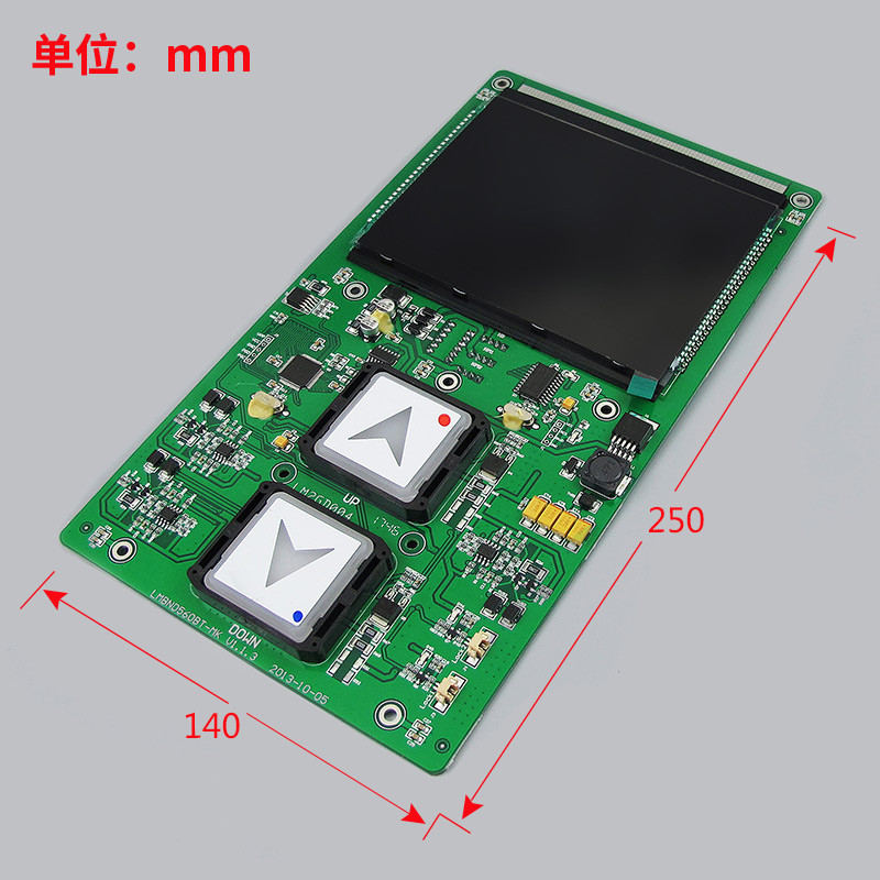 บอร์ดจอแสดงผลคอลด้านนอกลิฟต์ Parallel HPI LMBND560BT-MK/HBP12-BND เหมาะสําหรับ Sizi Otis