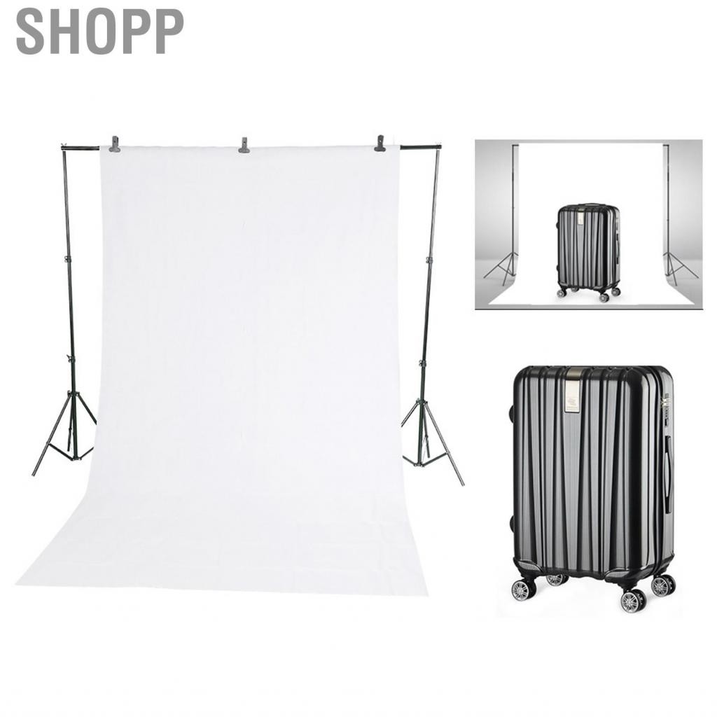 Shopp Shopp-th back drop admentable stand photo วิดีโอสตูดิโอชุดไฟ 5.25 x 9.84 ft backdrop ระบบสนับส