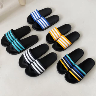 TripleX รองเท้าแตะลายแถบสี ใส่ได้ทั้งชายและหญิง ทรงฮิต ใส่สบายทุกวัน มีไซส์ 36–41 พร้อมส่งจากไทย