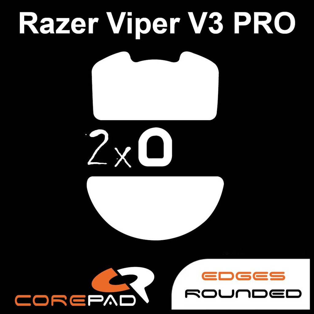 Nuclear Pie Corepad Razer Viper V3PRO Pro V2 Purgatory Viper V4minise Mouse Foot Sticker