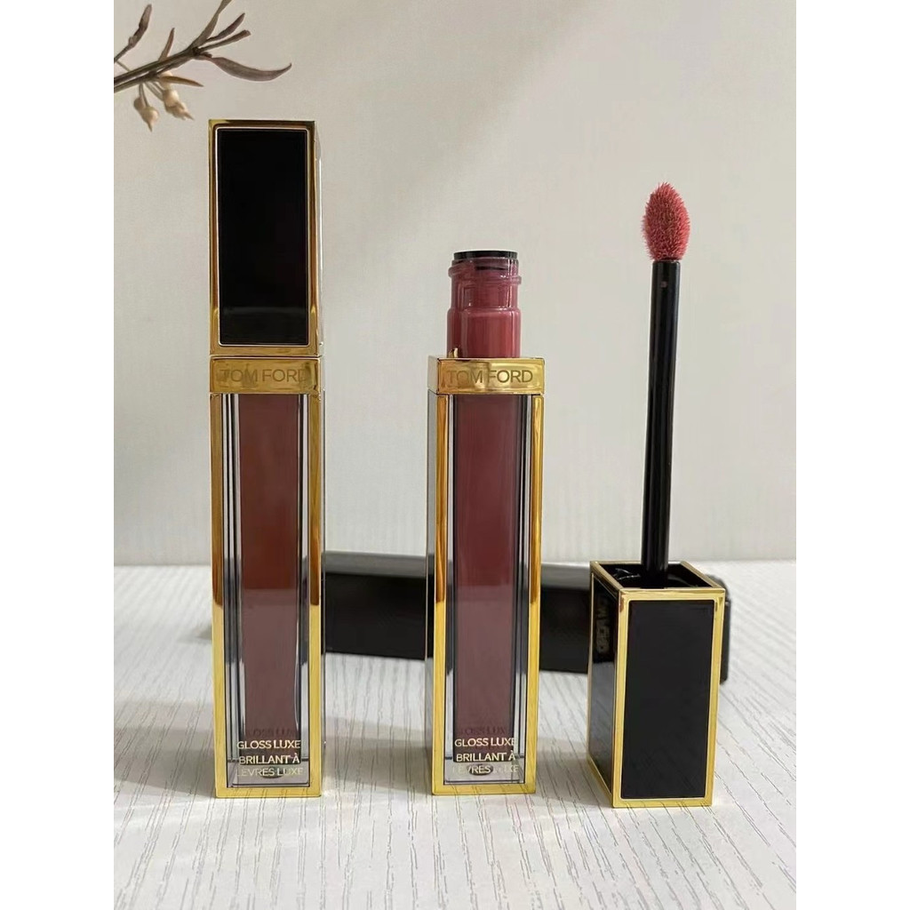 สินค้าขายดี 70TF Black Gold Mirror Lip Glaze5.5ml Ming Tong Edition.คุณภาพสูง6⃣สี 01#,04#,08#,20#,22