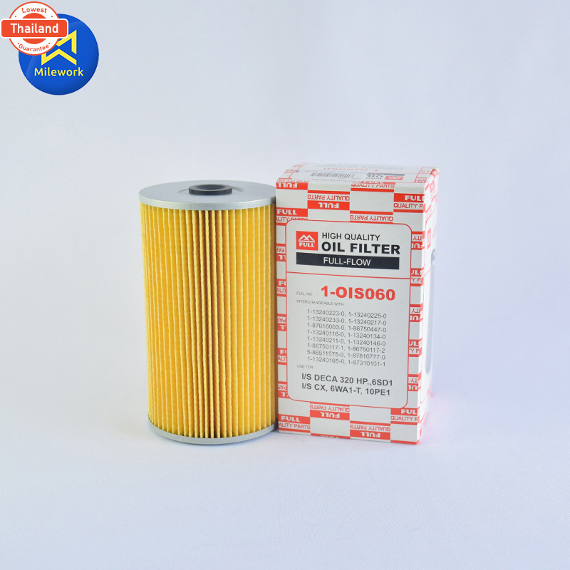 กรองเครื่อง DECA FXZ360 year 08-15 6UZ1TCC FULL เล็ก 1-OIS060 สินค้าได้รัตามรูปที่แสดง