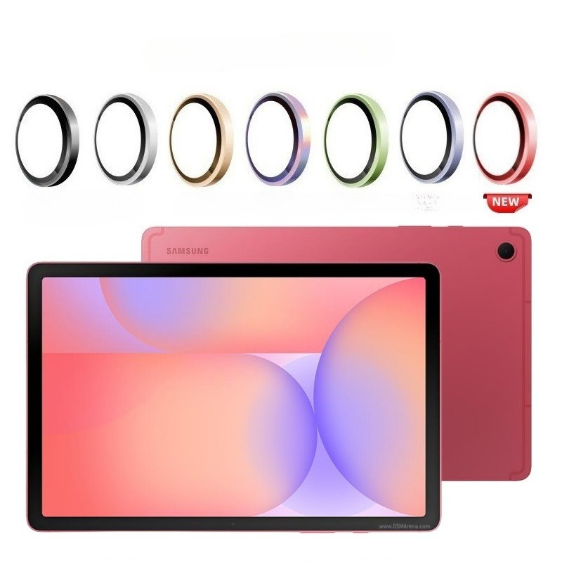 1 ชุดฟิล์มป้องกันเลนส์สําหรับ Samsung Galaxy Tab S11 Plus Ultra FE S10 Lite A11 + แหวนโลหะตัวป้องกันกล้องเลนส์หมวกแก้ว