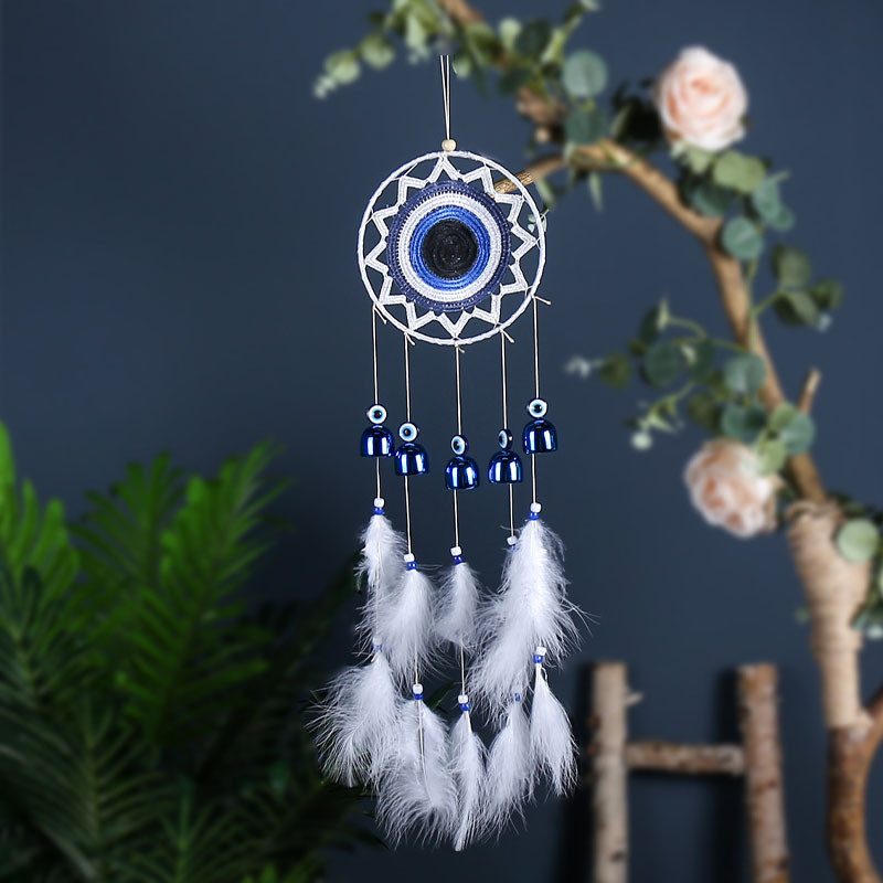 ตาข่ายดักฝัน Dream Catcher รุ่น Evil Eye แฮนด์เมด รูปที่ 5
