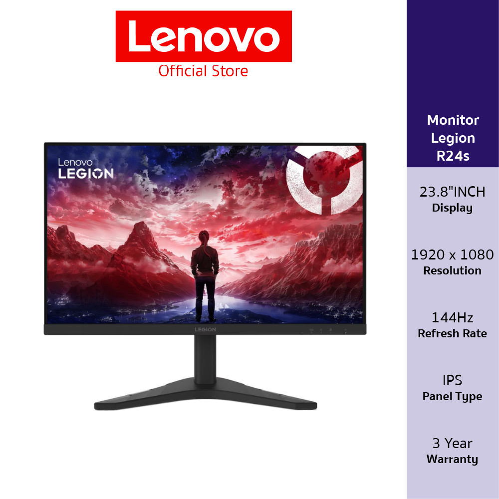 Monitor 23.8" Lenovo Legion R24s(68CBGAC2TH) INCH 1920 X 1080 IPS 144HZ