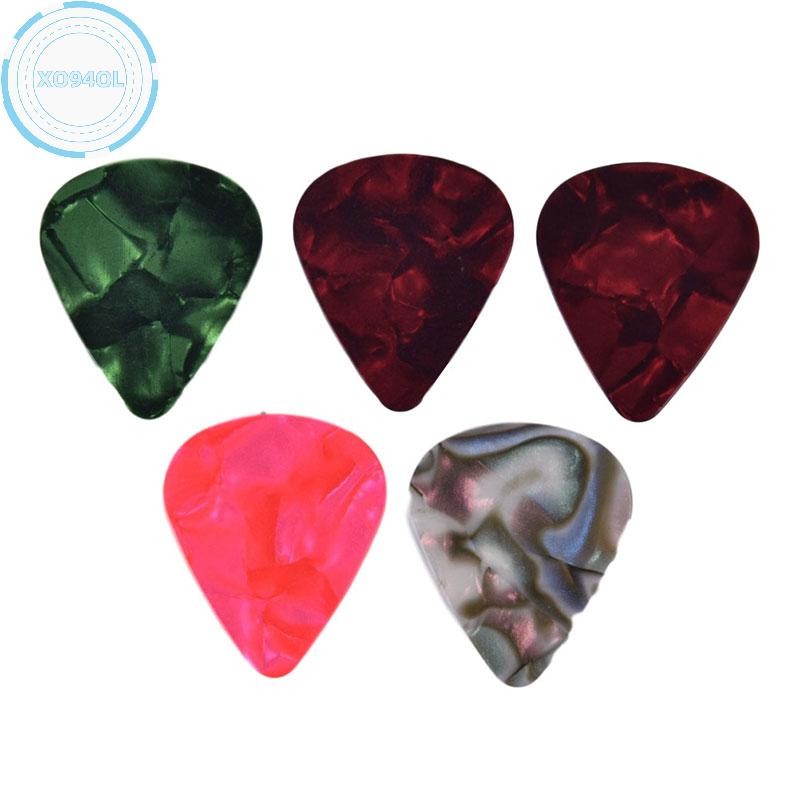 Xo94ol 1 Guitar Capo และ 5 ปิ๊กกีตาร์สําหรับอะคูสติก Electric Guitarra อุปกรณ์เสริม TH