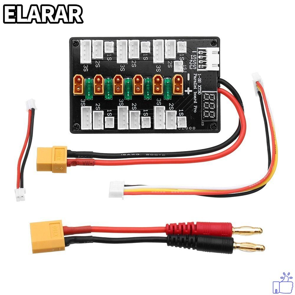 เอลรา‌R แท่นชาร์จแบบขนาน, ปลั๊ก XT30 1S-3S เครื่องชาร์จแบตเตอรี่ลิเธียม, การเชื่อมต่อแบบขนานพลาสติก RC เครื่องชาร์จแบตเตอรี่สําหรับ IMAX B6 Balance Charger RC อุปกรณ์เสริม