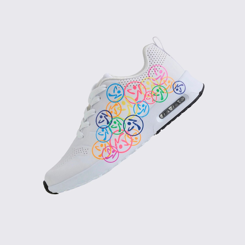รองเท้าผ้าใบผู้หญิง Zumba รองเท้าวิ่งสวมใส่สบาย น้ำหนักเบาที่เหมาะสำหรับการออกกำลังกายและการเต้นรำ