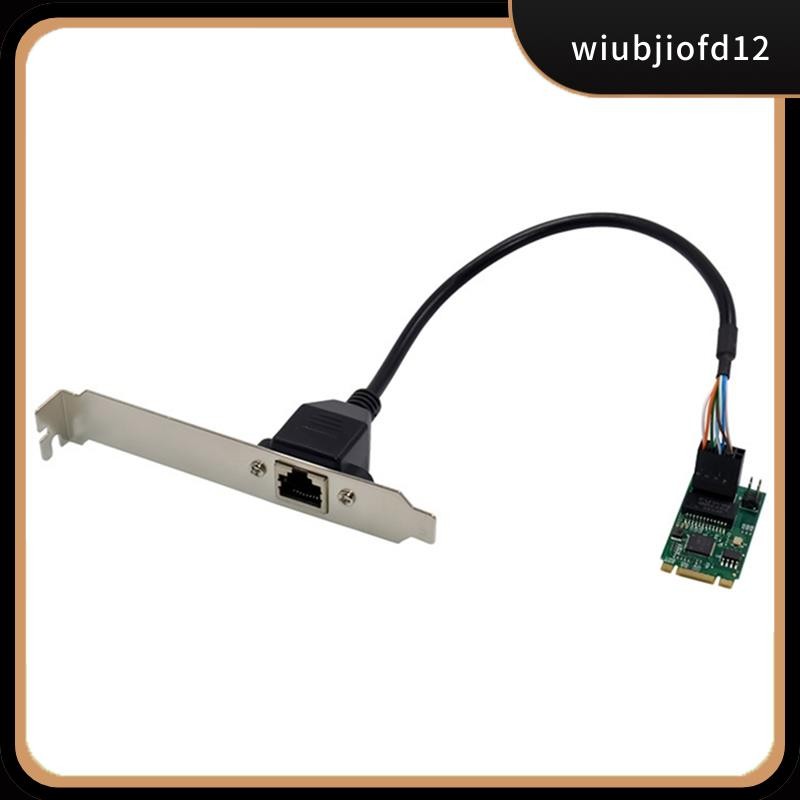 สต็อกใหม่I225-V M.2 B+M พอร์ตเดียว 2.5G การ์ดเครือข่ายเซิร์ฟเวอร์ I225 B3 อุปกรณ์ควบคุมอุตสาหกรรมการ