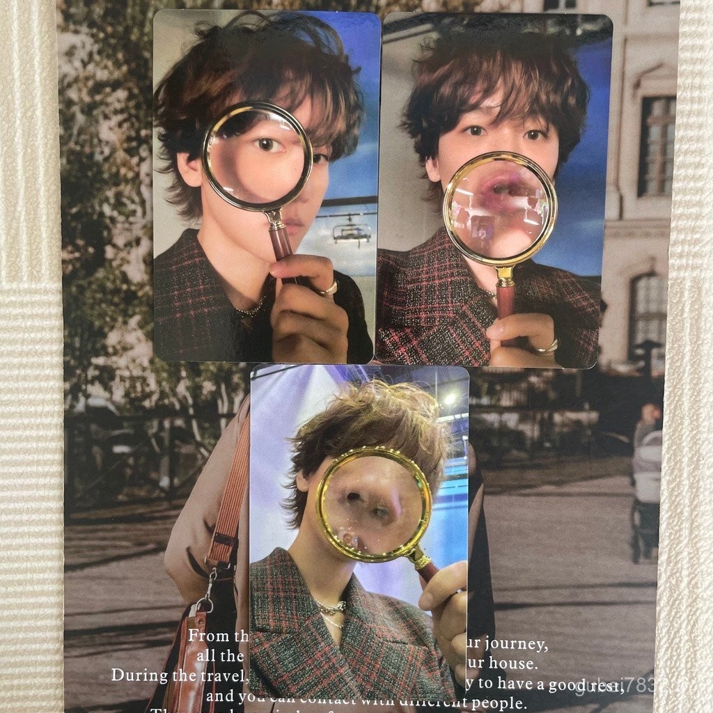 EXO Bian Baekhyun hello 82 pop up Flash Card