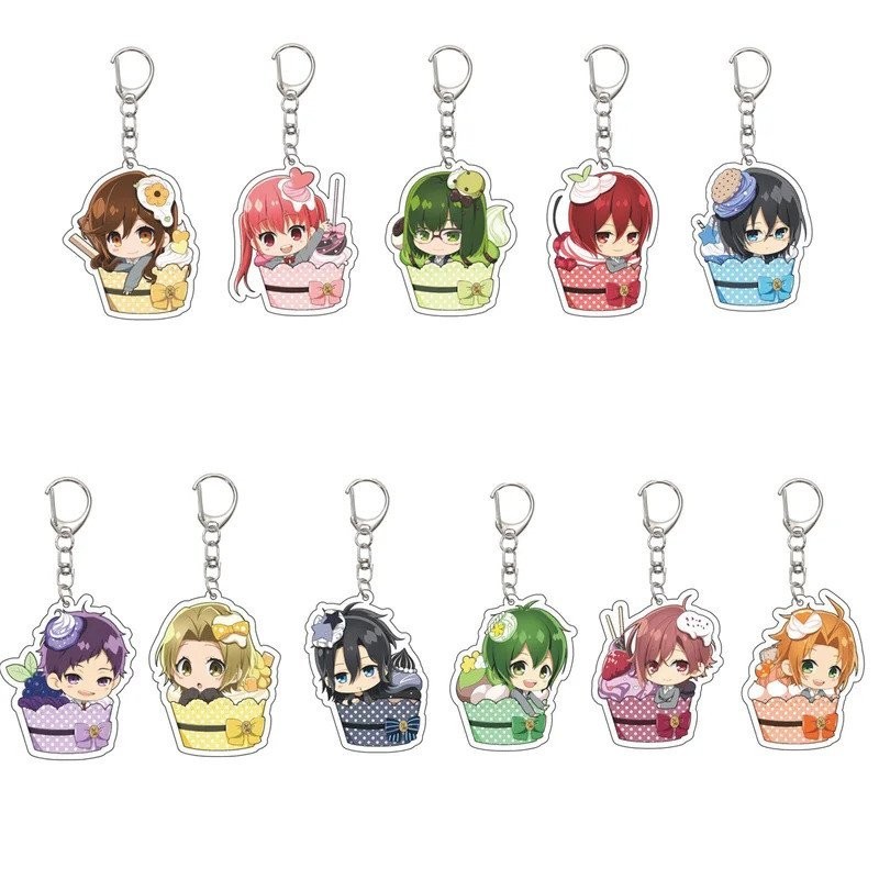 55 มม.อะนิเมะ Hori san ถึง Miyamura kun พวงกุญแจ Hori Kyōko / Miyamura Izumi พวงกุญแจแผ่นอะคริลิครุ่