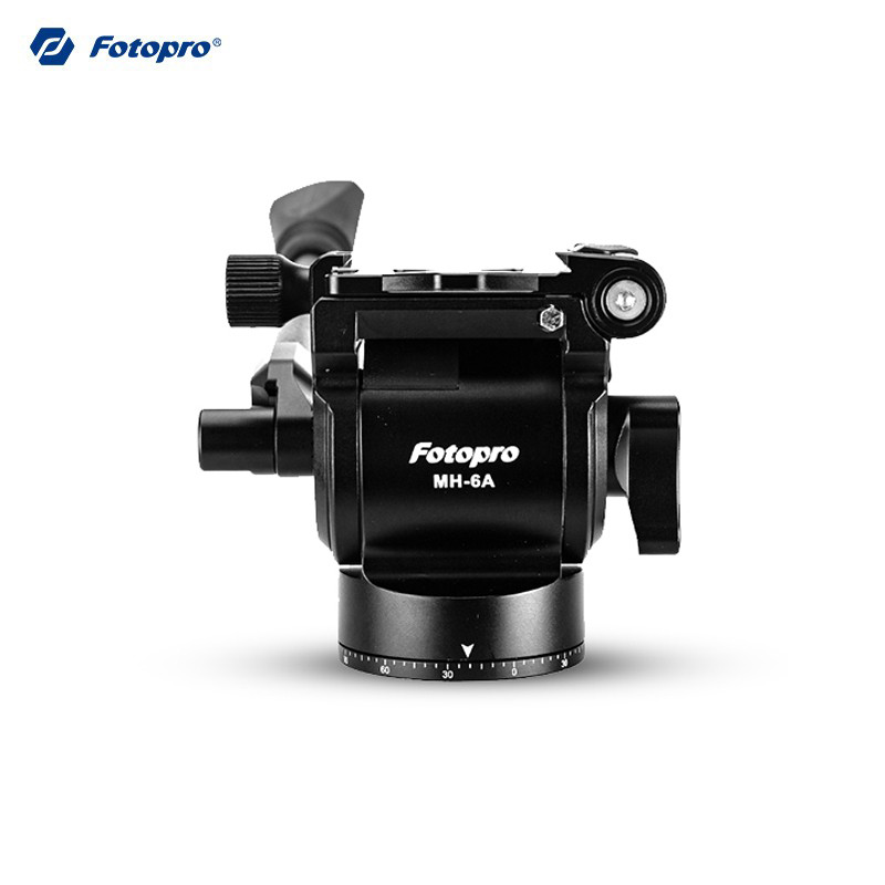Futubao MH6A โลหะไฮดรอลิก Damping Gimbal ขนาดเล็กแบบพกพาแนวตั้งยิง Panoramic Professional Handle Gim