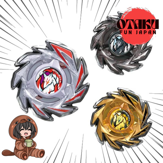 【From Japan】 TAKARA TOMY BEYBLADE X BEYBLADE X CX-06 Random Booster Fox Blush Select