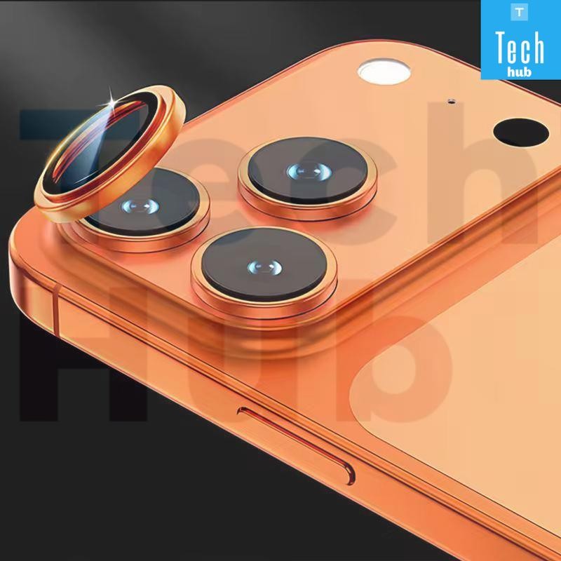 ฟิล์มวงแหวนกระจกเลนส์กล้อง สำหรับ lPhone 17Pro Max / 17Pro ป้องกันเลนส์กล้อง IRON RING ตัวป้องกันเลน