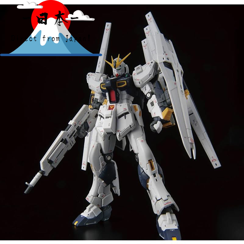 [Direct from Japan]
BANDAI SPIRITS RG Mobile Suit Gundam: Char's Counterattack ν Gundam (Double Fin 