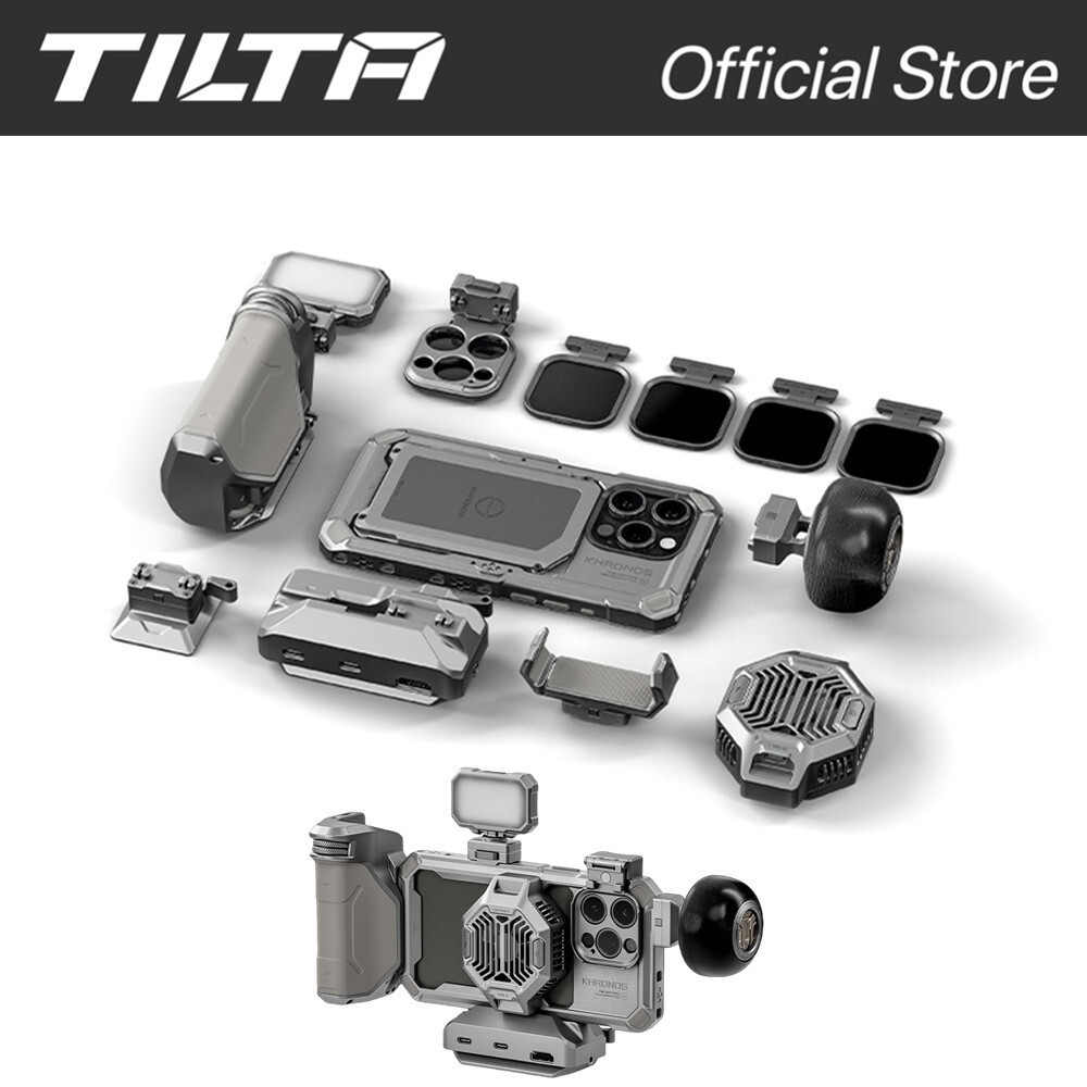 TILTA Khronos 15 Pro/Pro Max เลนส์อะแดปเตอร์สําหรับ Quick Release ถาดกรองสําหรับแม่เหล็ก FSND กรองแม