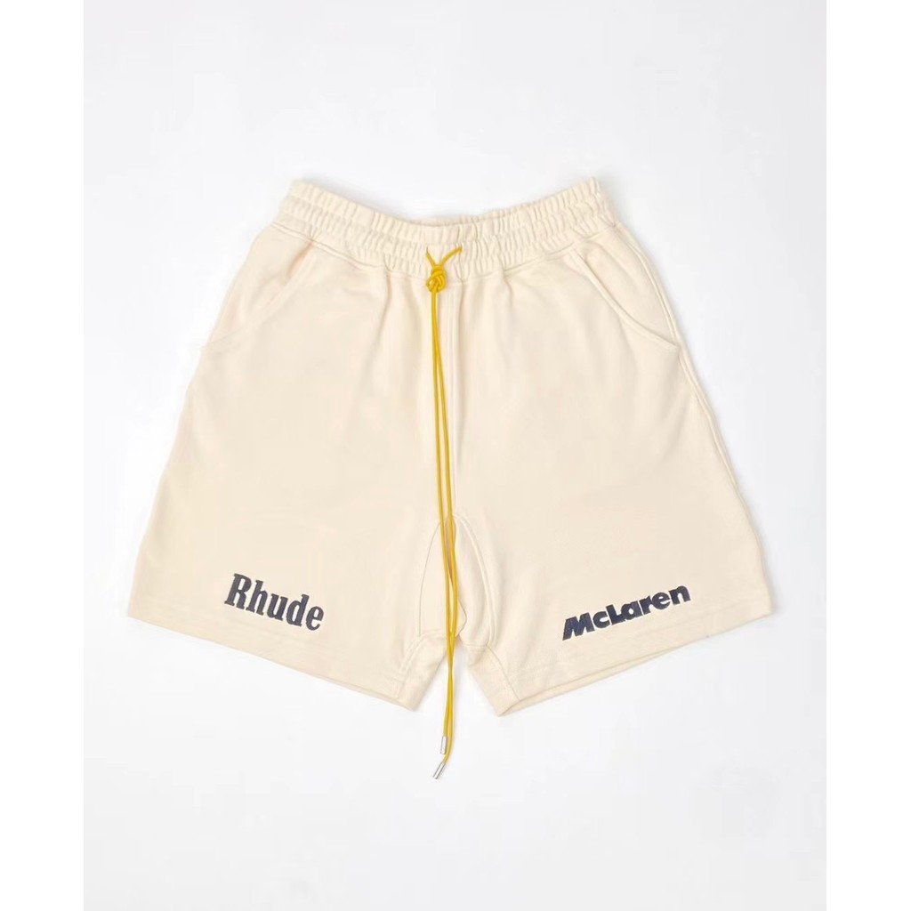 RHUDE x MCLAREN เสื้อยืดแขนสั้น