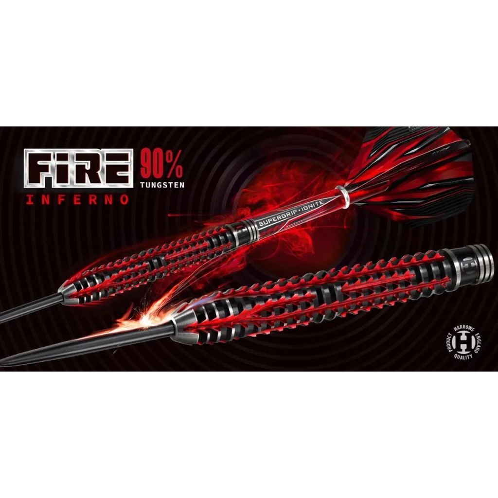 Fire Inferno New Soft Darts Tungsten Steel Darts harrows นําเข้าจาก UK