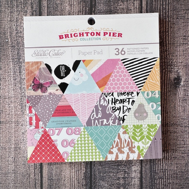 Studio Calico Brighton Pier - แผ่นรองกระดาษ 6 x 6 - 36 แผ่น