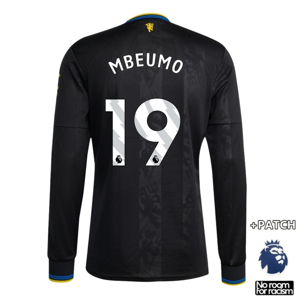 AAA+(Fans Edition)2025/26 Man U Mens Long Sleeves Third Football Jerseys Shirt