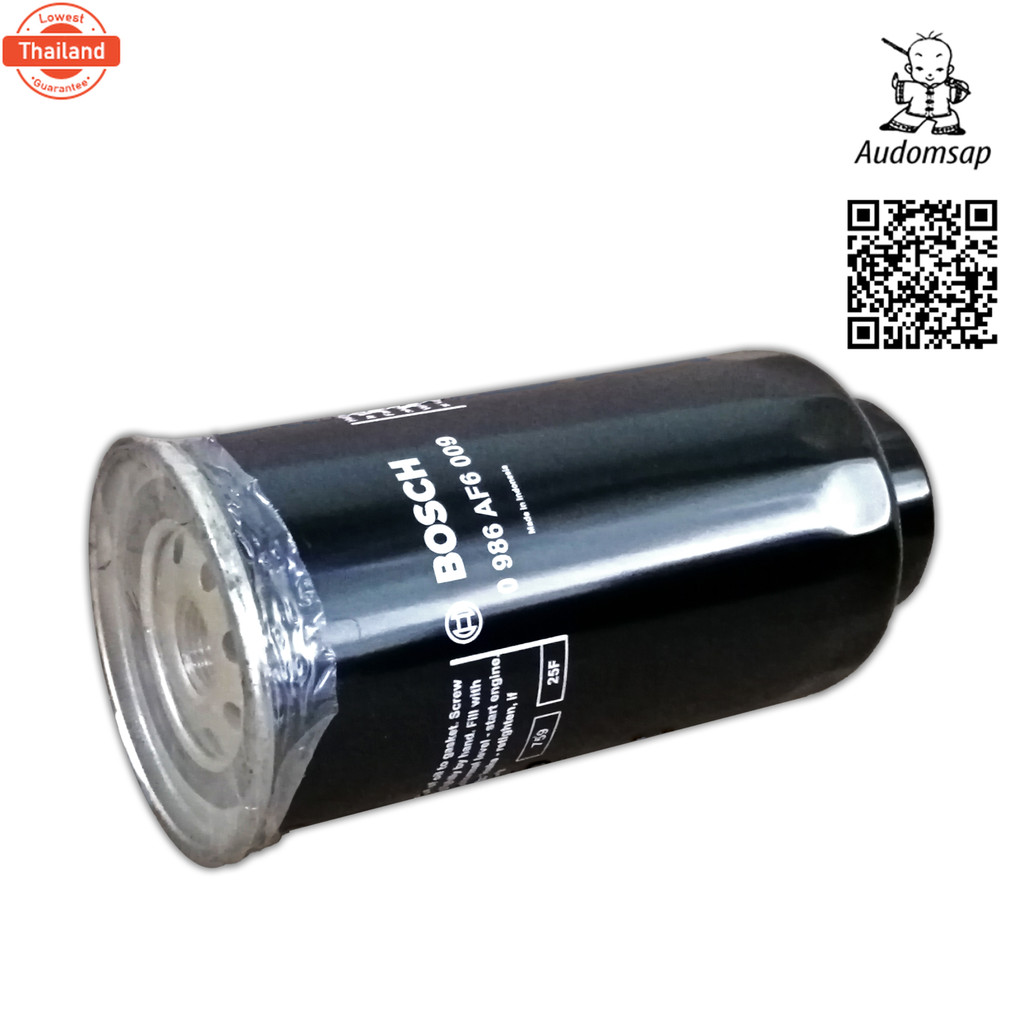 ไส้กรองน้ำมันเชื้อเพลิง Bosch Fuel Filter D6009 สำหรั NISSAN D21 / D22 / D40  16403-06J60 / 16405-01