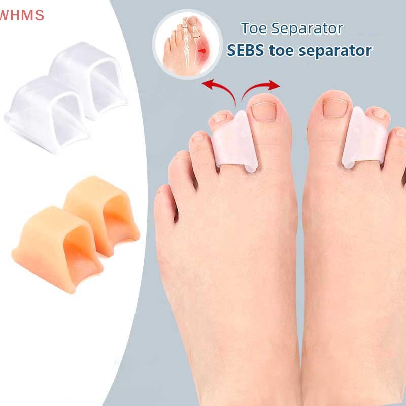 (WHMS) 2 ชิ้นค้อน Toe Straightener Hammertoe Corrector สําหรับ Curled Crooked Bent และ Claw Toes Lif
