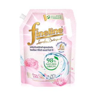 Fineline Concentrated Laundry Detergent Natural Peony And White Tea 1200ml ไฟน์ไลน์ ผลิตภัณฑ์ซักผ้าสูตรเข้มข้น.
