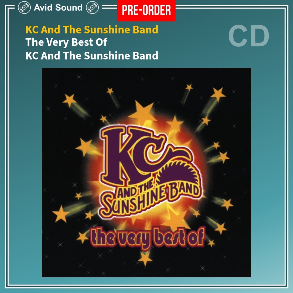 Pre-Order CD แผ่นซีดี KC And The Sunshine Band The Very Best Of ใหม่ ซีล KC And The Sunshine Band CD