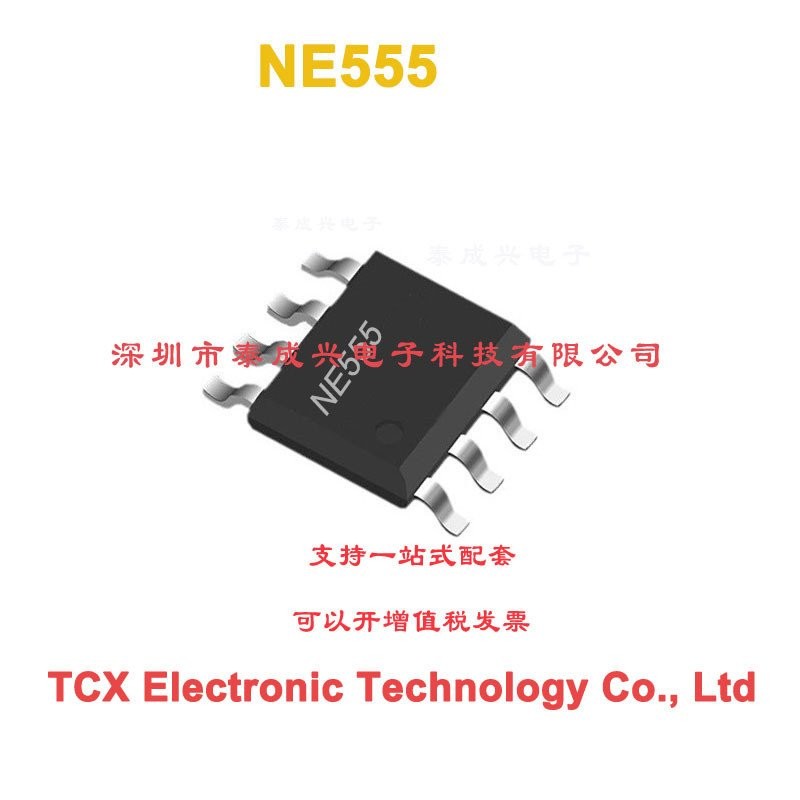Timer NE555 Circuit Chip SOP-8 ความแม่นยําสูง Dual NE555DR Timer JPJN