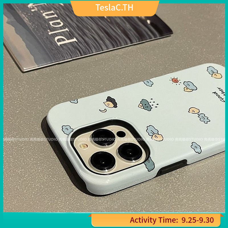น่ารัก Cloud รูปแบบโทรศัพท์มือถือสำหรับ iphone15 14 13 11 12PROMAX 11PROMAX 12pro 14plus X XS XR a3i
