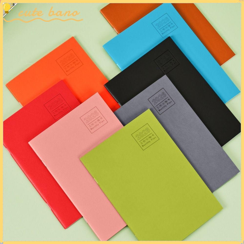 BANO 2026 สมุดบันทึกกําหนดการแผนการเรียนรู้สมุดบันทึกวางแผนประสิทธิภาพการทํางานการตรวจสอบชีวิตที่มีป