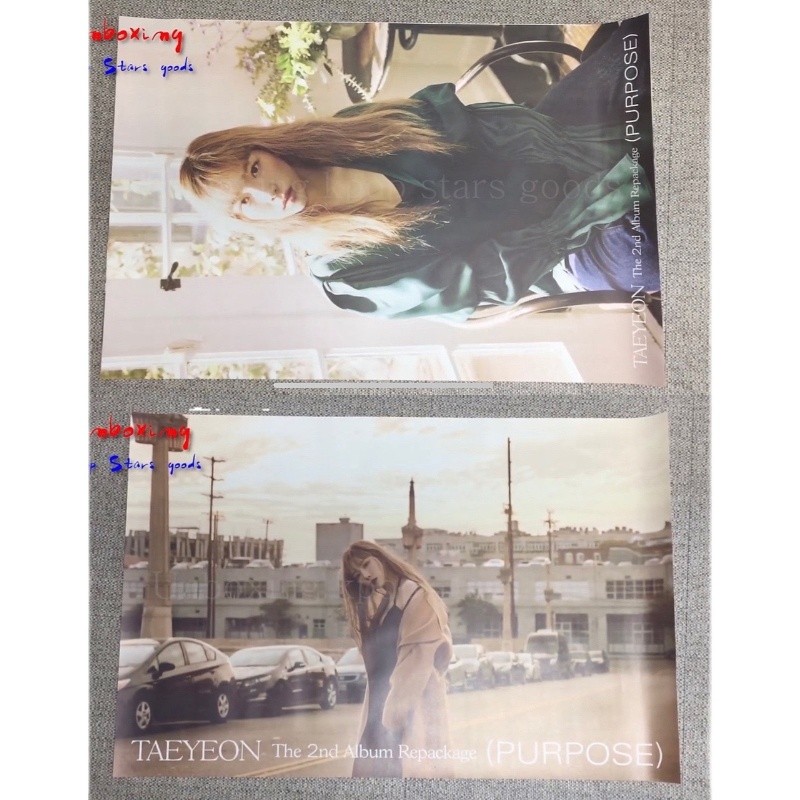 Kim Taeyeon Taeyeon Taeyeon ปกติวินาทีย่อยผลิตภัณฑ์ repackage โปสเตอร์อย่างเป็นทางการ