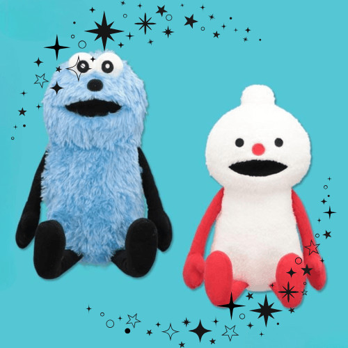 【ตรงจากประเทศญี่ปุ่น】ป puppet sunsun ตุ๊กตายักษ์นั่งได้ (sunsun nonnon) 2 แบบ ประมาณ 27 ซม.