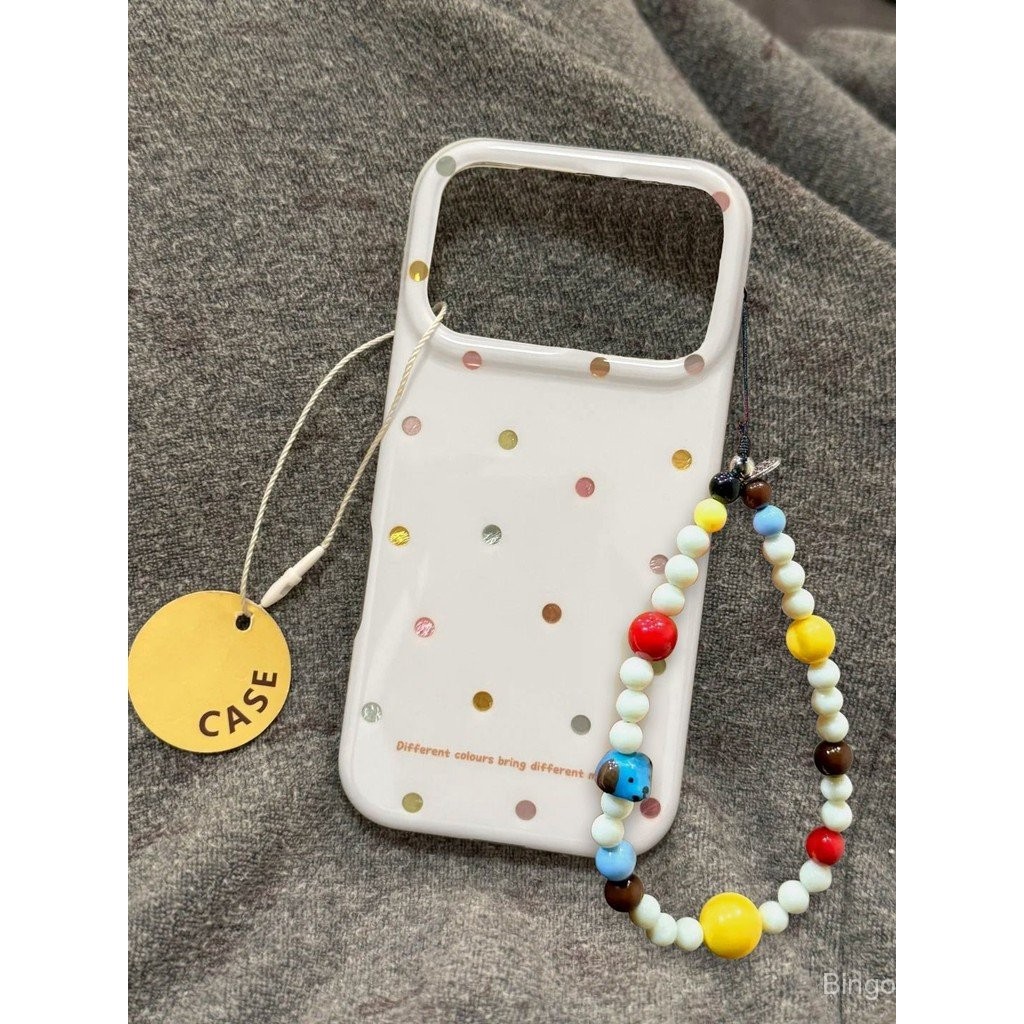 เคสโทรศัพท์เหมาะสําหรับiPhone 7 8 X XS XR XSMAX 11 12 13 14 15 16 17 Pro max Plus Air Polka Dot Chai