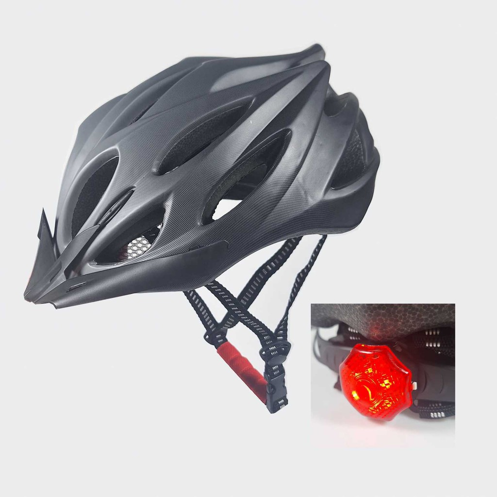 BIKEBOY หมวกกันน็อคจักรยานสกู๊ตเตอร์พร้อมไฟท้าย - BK-168 - Tinari