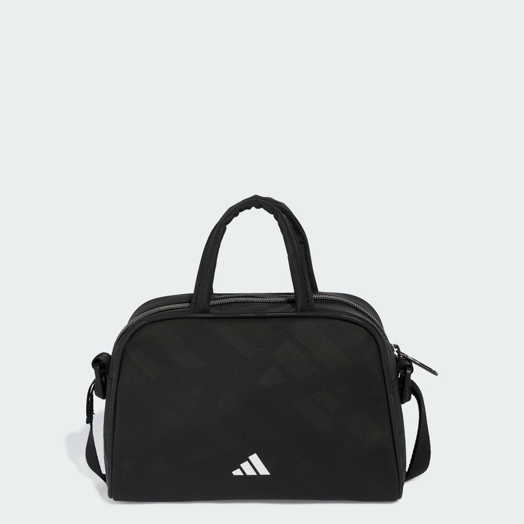 adidas ไลฟ์สไตล์ กระเป๋าถือลายโมโนแกรม Unisex สีดำ JE5644