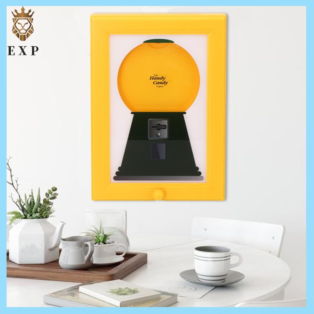 [explosion1.th] Candy Dispenser กรอบรูป Wall Mount Gumball Machine สนุกกรอบ Candy Machine เหมาะสําหร