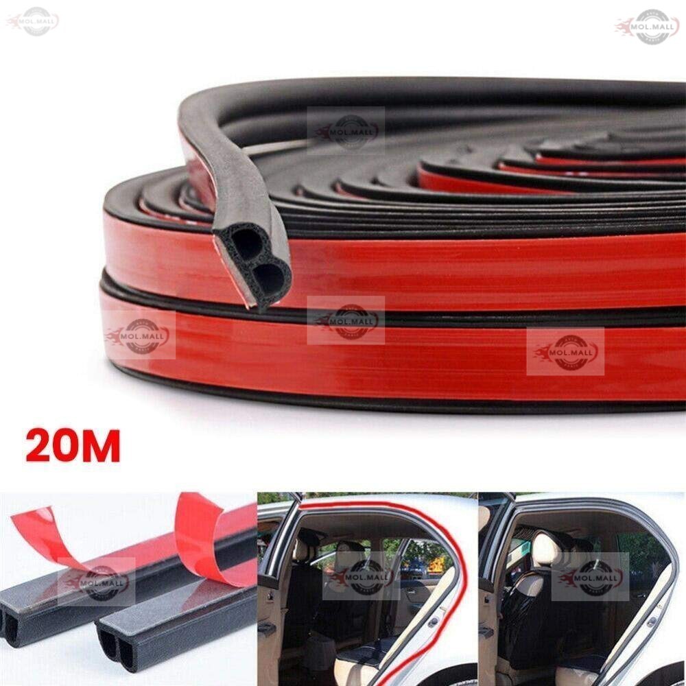 20 เมตร กาวกันเสียงรถยนต์ B-Shape ยางกันขอบประตู ยางกันเสียงรถยนต์  ยางกันเสียง ยางขอบประตู กันเสียง