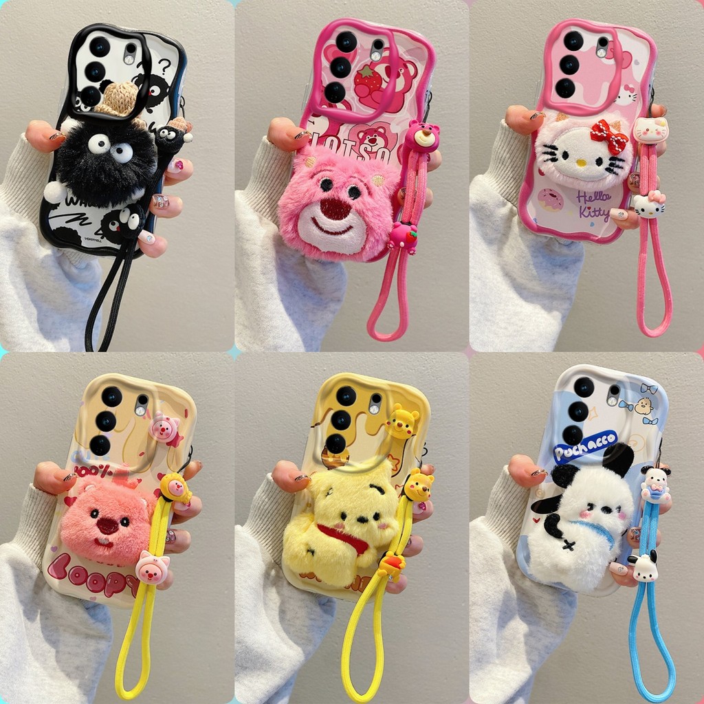 เคส VIVO Y21d เคสโทรศัพท์ซิลิโคนอ่อนนุ่มตุ๊กตาน่ารัก