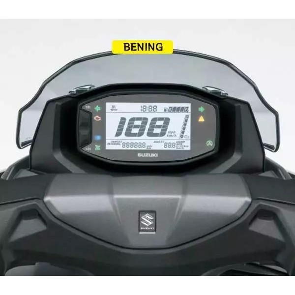 สติ๊กเกอร์วัดความเร็ว Suzuki Burgman 125 Ex | ตัวป้องกันมาตรวัดความเร็ว Suzuki Burgman 125 Ex