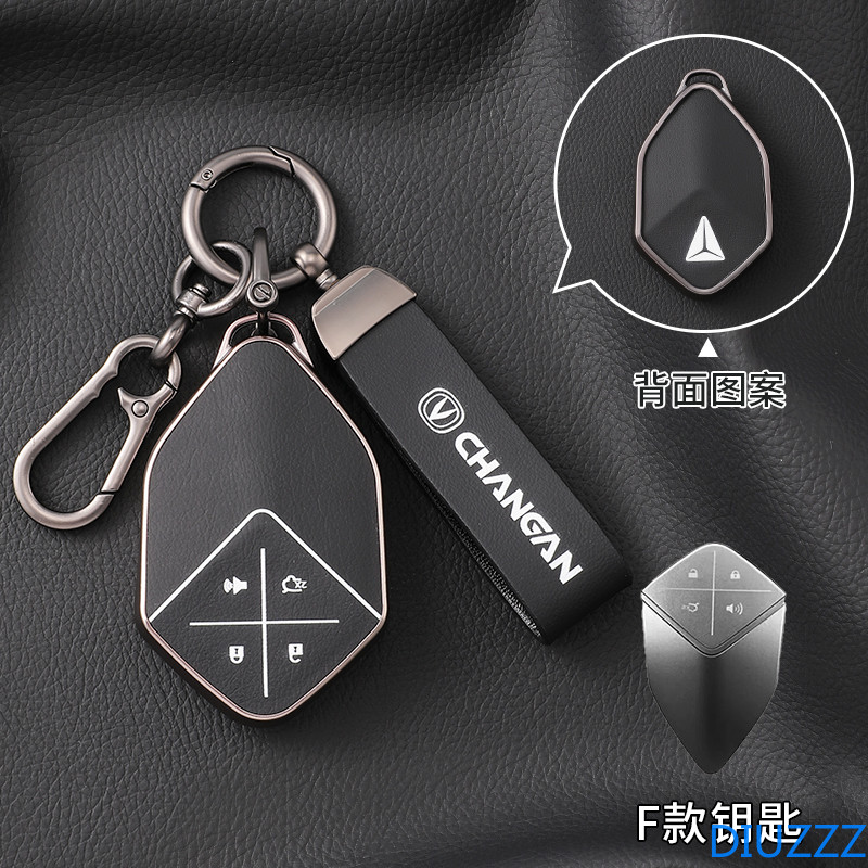 TPU + ฝาครอบกุญแจสไตล์หนังสําหรับ Changan Deepal SL03 S05 L07 ใหม่ S07 G318 S7 - เคสกุญแจป้องกันพวงกุญแจ - รูปที่ 2