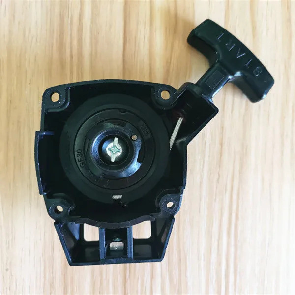 TJ27 Recoil starter สําหรับ Kawasaki TJ27E KBH/KBL27 26.3CC Strimmer ดึงเริ่มต้น rewind รอกลูกบิดจับ