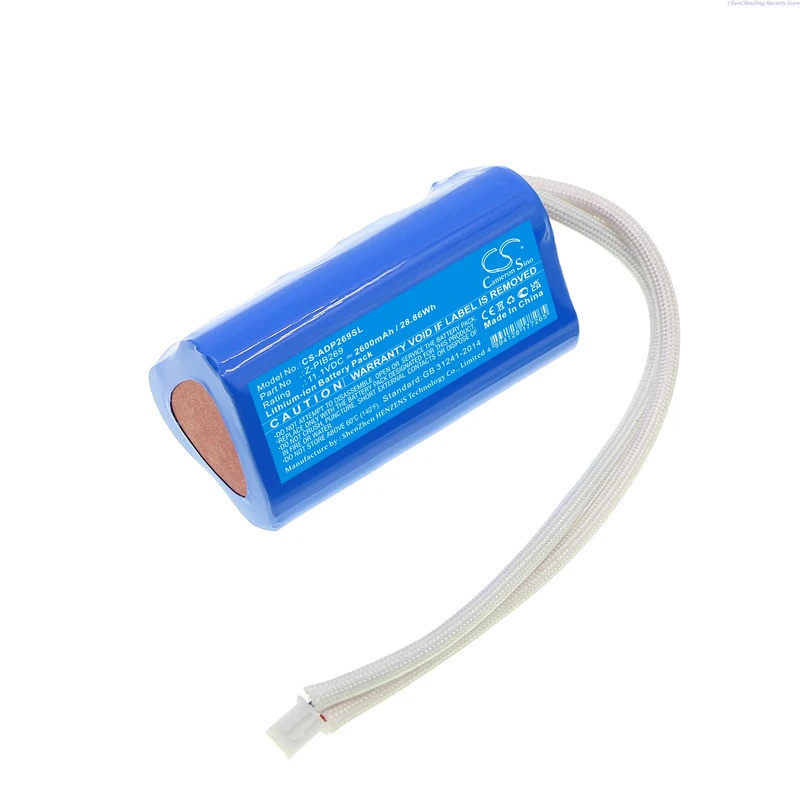 11.1V 2600mAh Lighting & Studio Battery Z-PIB269 สําหรับ American DJ PinPoint Gobo, PinPoint Gobo TW