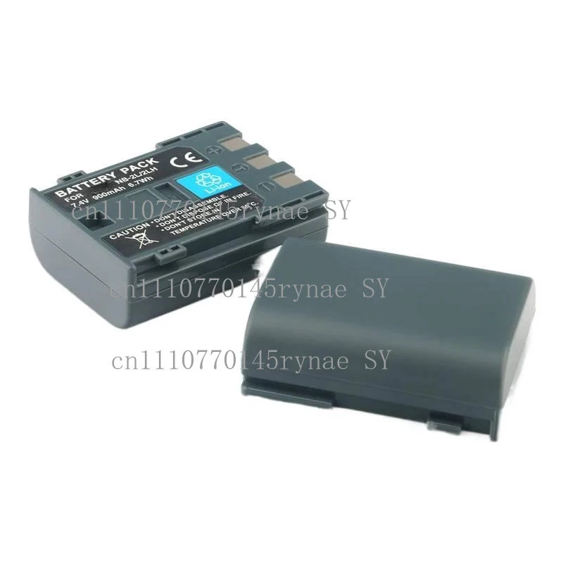 สําหรับกล้อง Canon NB-2L 2LH แบตเตอรี่ Li-ion และเครื่องชาร์จเข้ากันได้กับ MV890 MV880X MV850i MV830