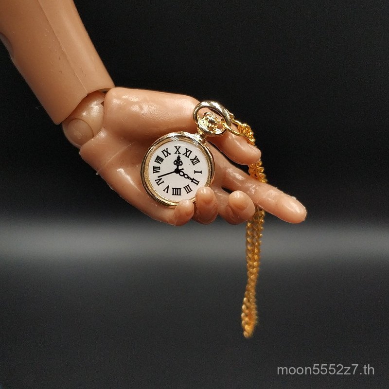 ขายร้อน 1/6 ทหารฉากอุปกรณ์เสริมนาฬิกาพก 3a Clown Godfather dam สร้อยคอนาฬิกา bjd เครื่องประดับ tbl B