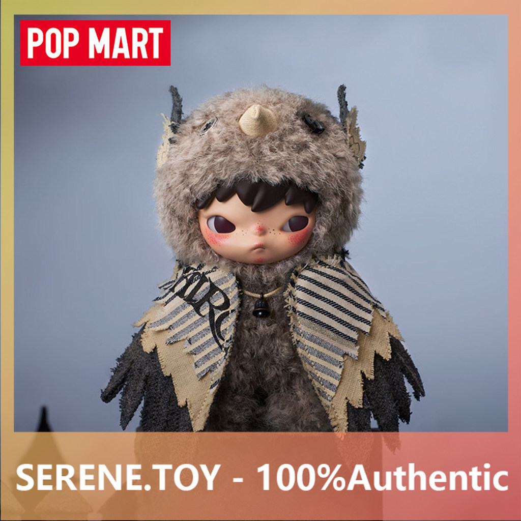 [ความลับ] POPMART Hirono Hirono Series ตุ๊กตาตุ๊กตาจี้กล่องลึกลับของเล่นตกแต่งของขวัญ