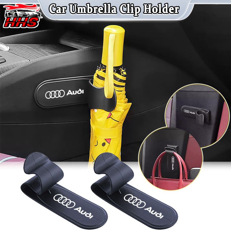 Audi รถร่ม Hook Holder เบาะหลัง Organizer Hook แขวน Trunk Multifunctional Fastener Universal อุปกรณ์