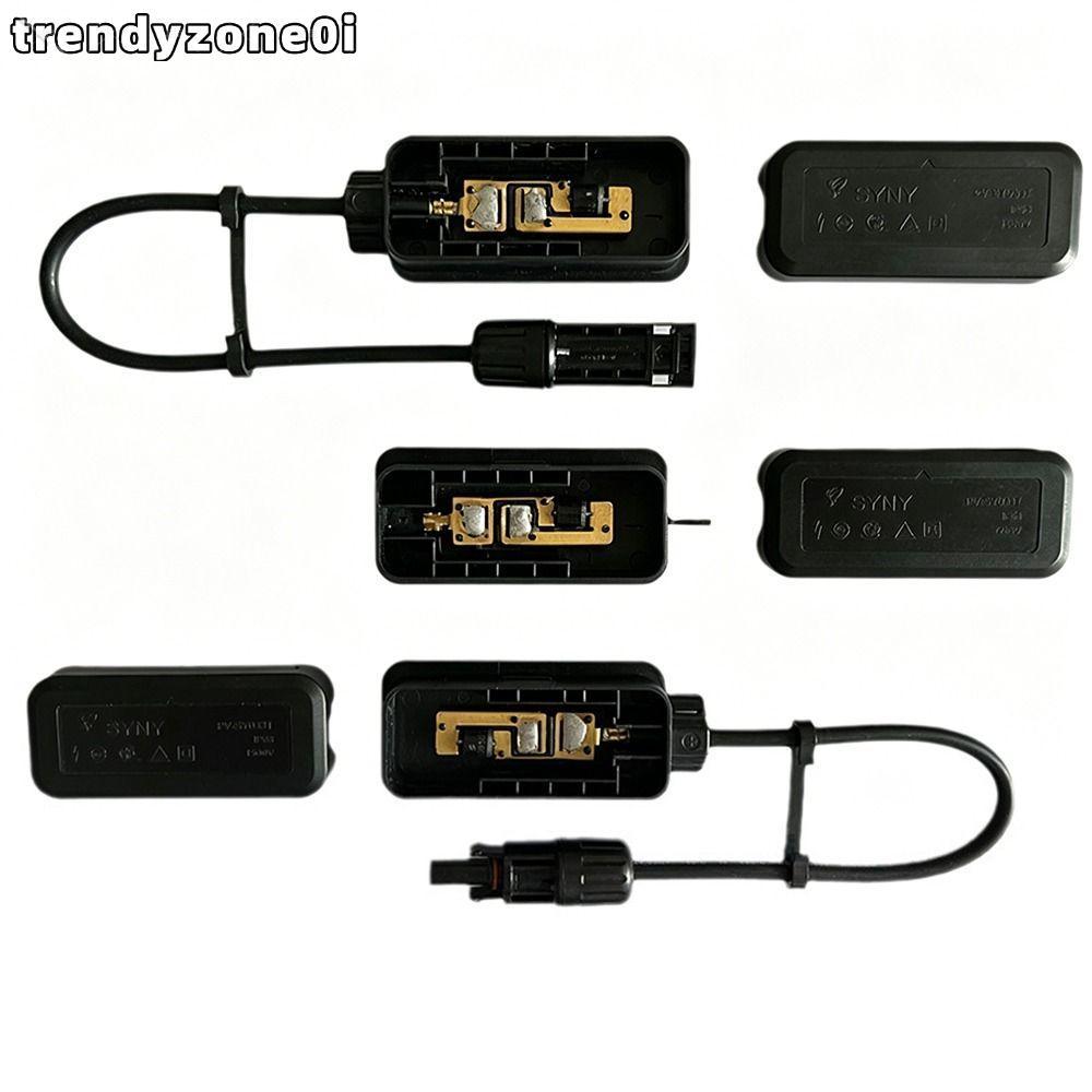 TRENDYZONE0I ตัวเชื่อมต่อโซลาร์เซลล์, แผงขั้วต่อกันน้ํา UV ทนภายนอก, Professional High Current 1500V