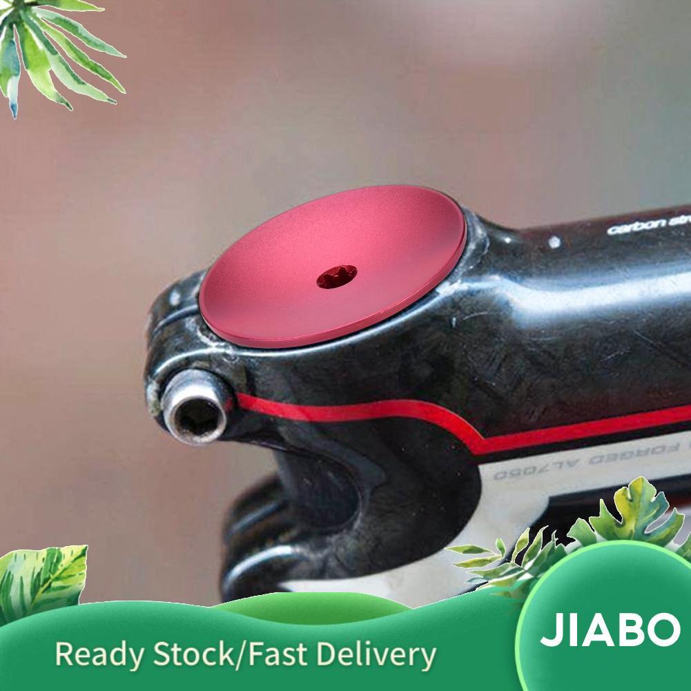 Jiabo Jiabo Stem TOP Road Mountain ycle ชุดหูฟังสกรู Spacers สำหรับ 28.6 มม.หลอดส้อมอลูมิเนียม (สีแด