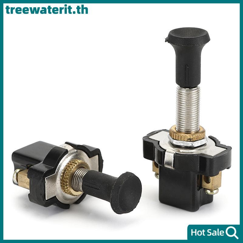 TR ทนทานประสิทธิภาพสูงเปิด-ปิดสวิตช์ดึงยาว 12V 13 มม. 20 มม. เทอร์มินัลสกรู TH